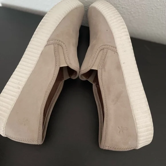FRYE Women's Camille Suede Slip On Fashion Sneaker - Picture 6 of 13